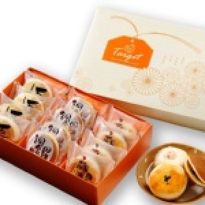 綜合禮盒－豆餅4入、銅鑼燒4入、麻糬餅4入