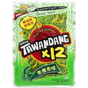 【小浣熊】烤海苔-焦糖原味(全素) 特價：$90