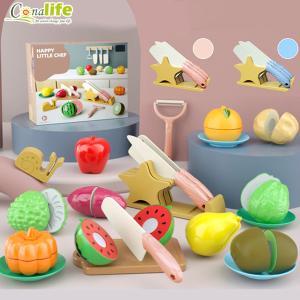 【Conalife】小主廚水果刀架21件套裝組