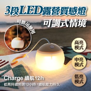 【輝鴻】可調式情境三段LED露營質感燈[PZF3413]