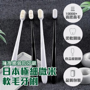 【輝鴻】日本極細微米軟毛牙刷(波浪款 平口款)[PZF4541]