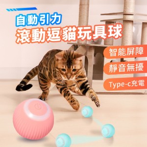【輝鴻】自動引力滾動逗貓玩具球(自動款)[PZF4594]