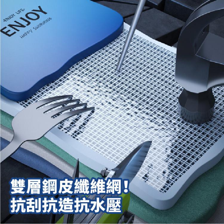 【DaoDi】 免充氣折疊泳池鋼架款游泳池2.1米(附豪華戲水組)