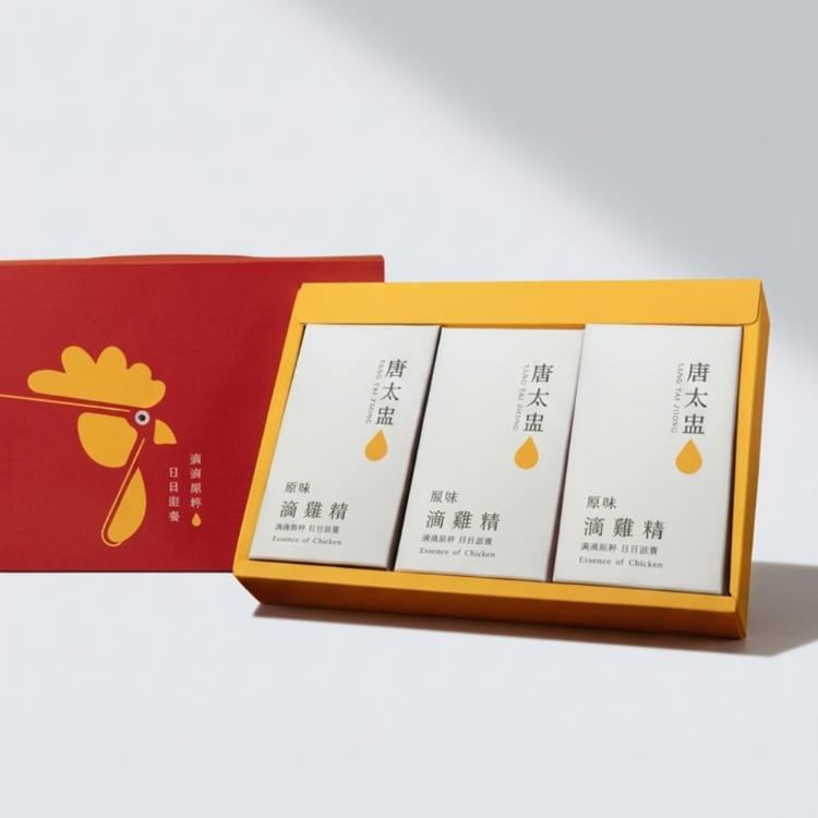 【唐太盅】原粹滴雞精12入禮盒(3種口味任選)