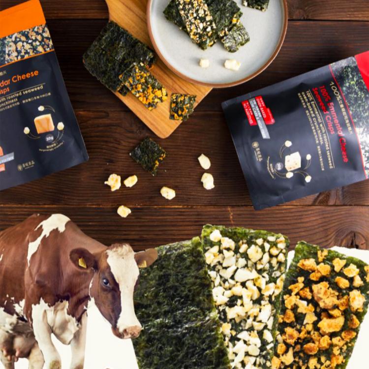 100%起司海苔脆片(切達起司 / 艾曼塔起司 )