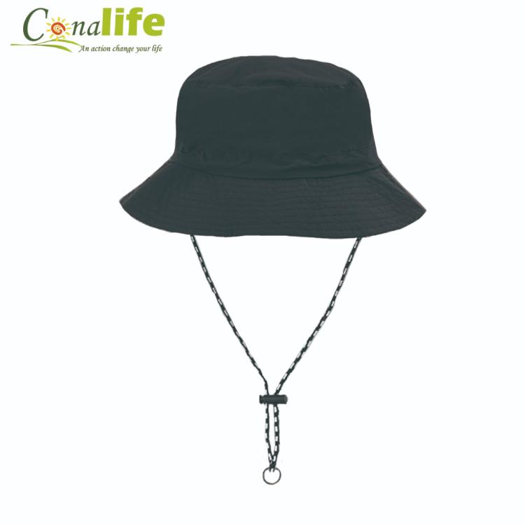 【Conalife】男女百搭自帶收納大簷遮陽帽