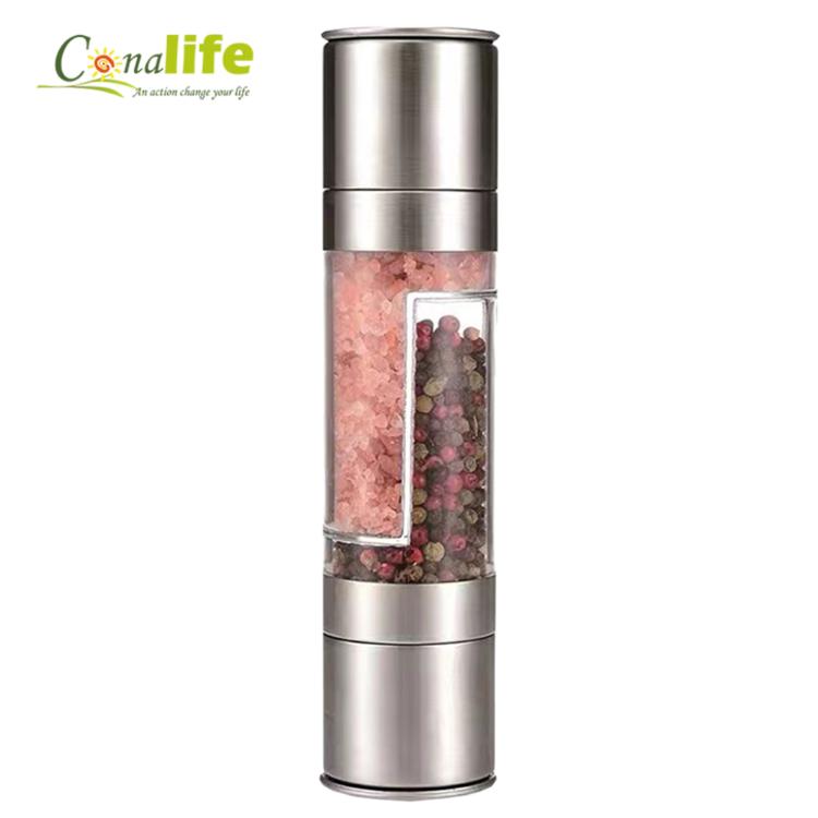 【Conalife】創新二合一不銹鋼手動研磨器