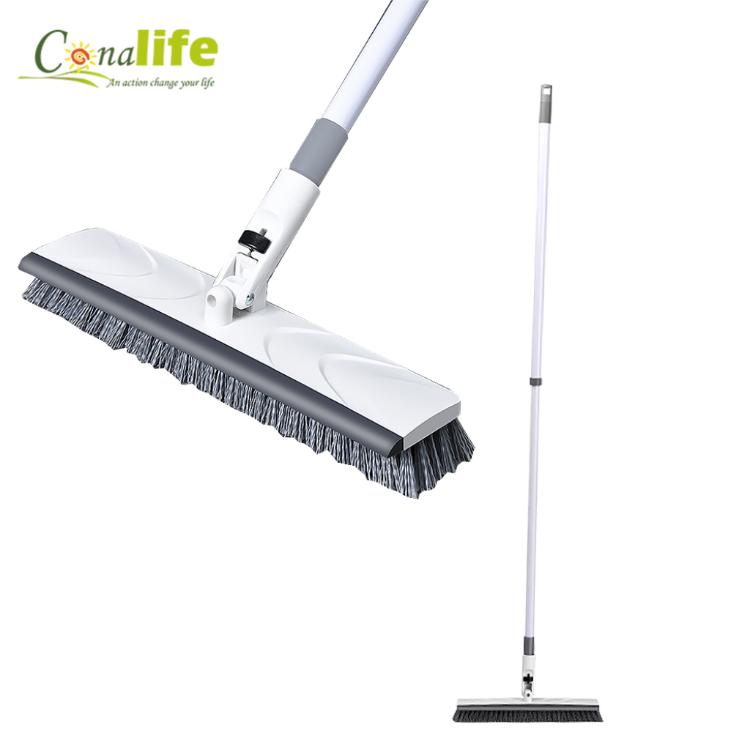 【Conalife】可伸縮卡扣式旋轉長柄清潔刷