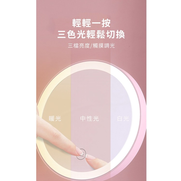 【輝鴻】新LED觸控補光化妝鏡[PZF1997]
