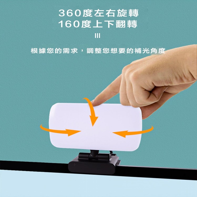 【輝鴻】電腦夾子式螢幕LED掛燈[PZF2103]