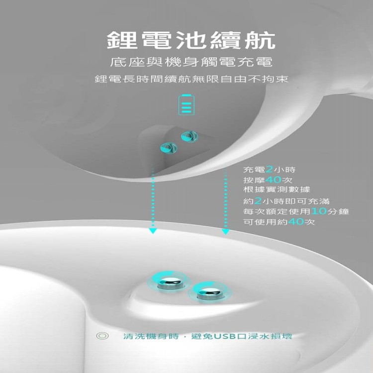 【輝鴻】多功能4D頭部揉捏震動按摩儀[PZF2122]