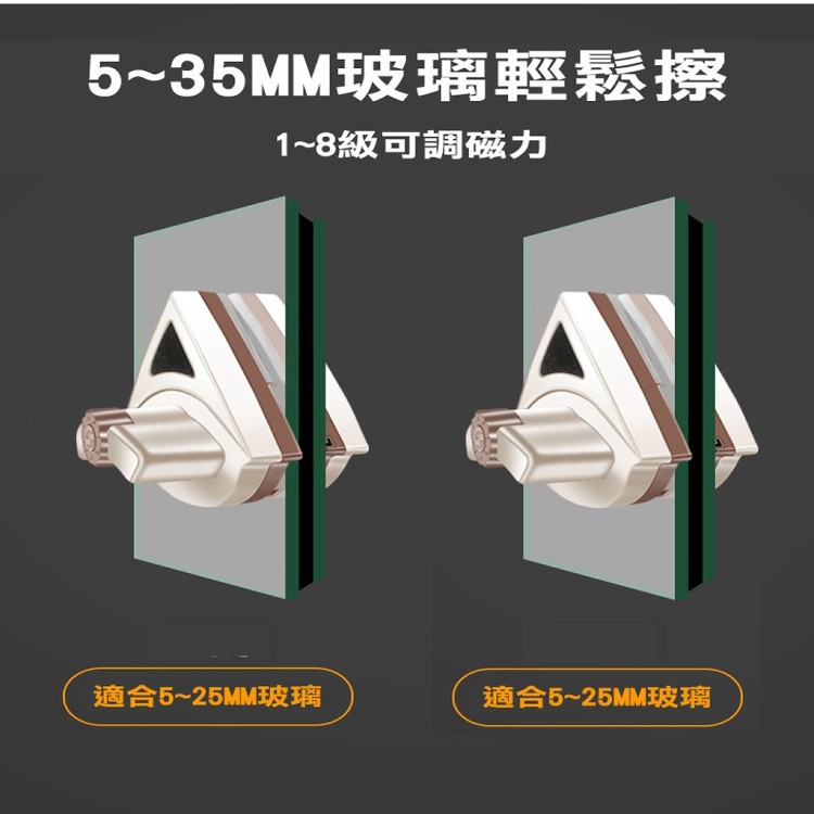 【輝鴻】磁力升級款玻璃雙面清潔器[PZF2319]