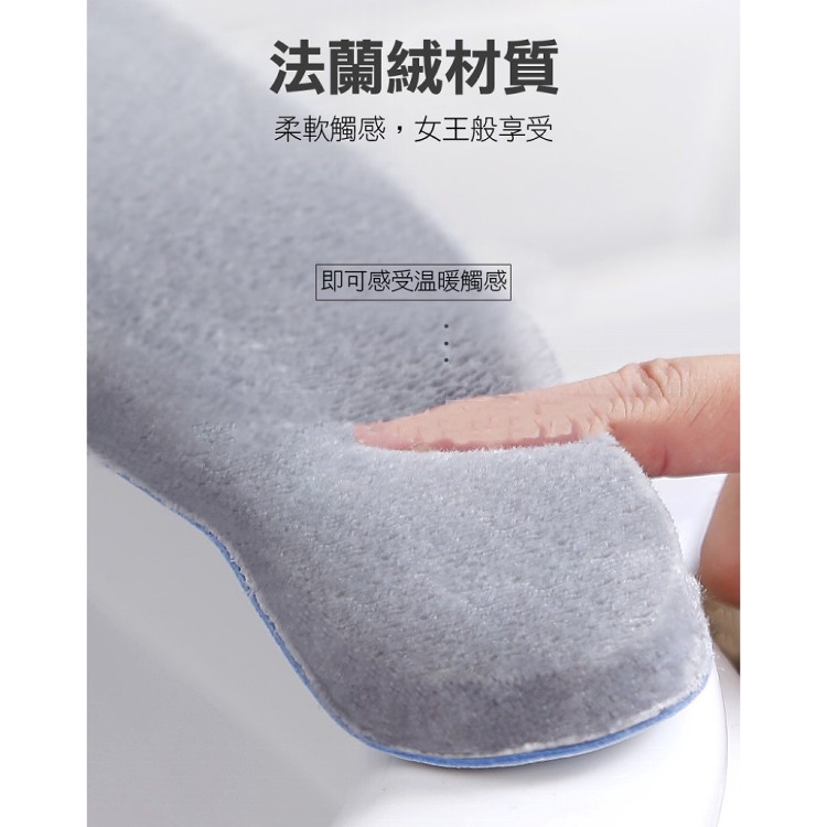【輝鴻】超保暖加厚絨毛馬桶坐墊貼[PZF2375]