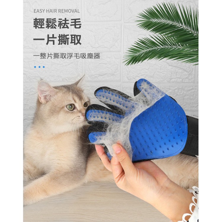 【輝鴻】寵物潔毛安撫二用式手套[PZF2663]