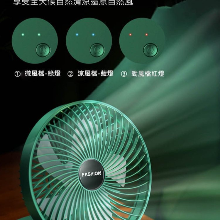 【輝鴻】USB八吋迷你摺疊電風扇[PZF2885]