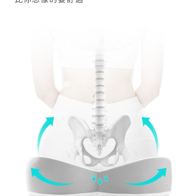 【輝鴻】美臀紓壓美姿曲線坐墊[PZF2696]