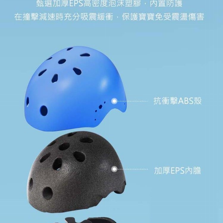 【輝鴻】直排輪專用兒童加厚高階安全帽[PZF2820]