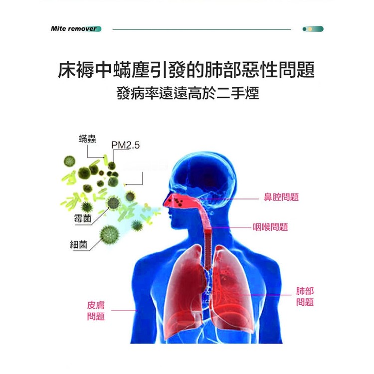【輝鴻】無線三合一紫外UV除蟎儀[PZF3017]
