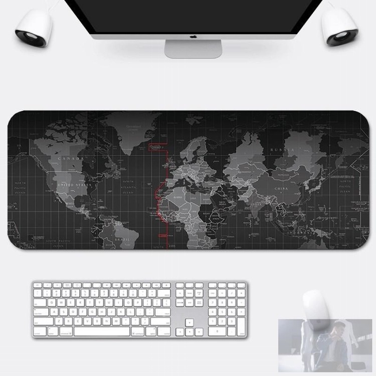【輝鴻】中款世界地圖多功能鼠墊(XL款)[PZF3558]