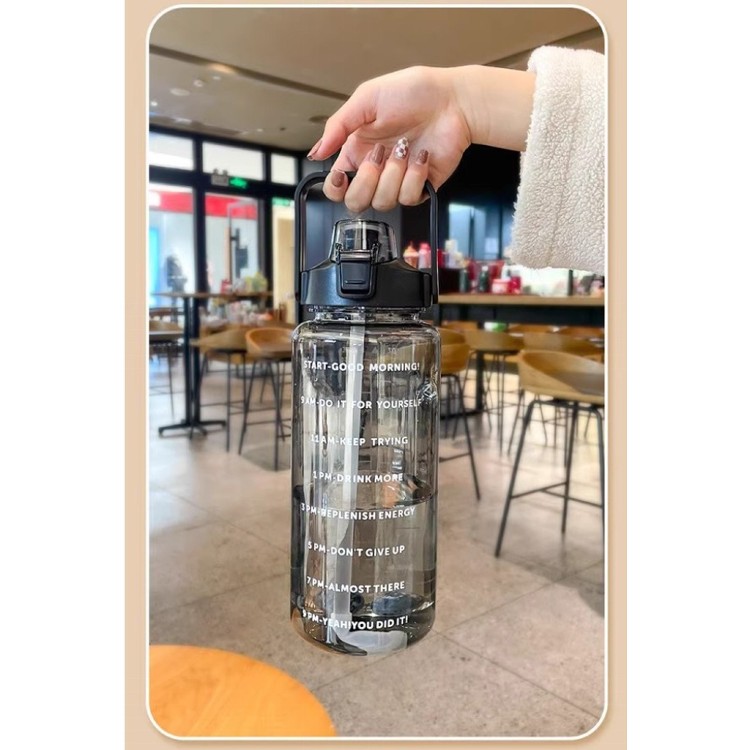 【輝鴻】大容量時間刻度手提大水壺[PZF3785]