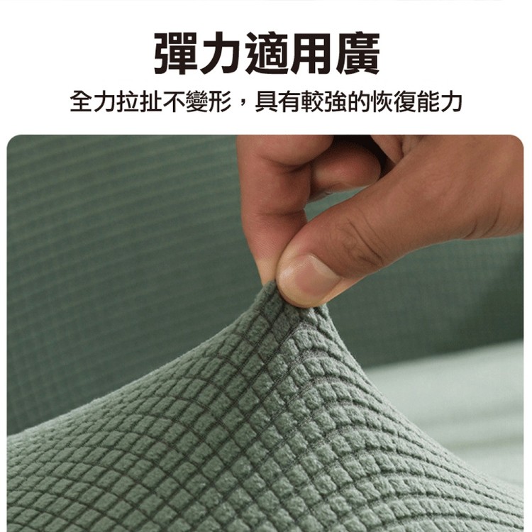【輝鴻】全包覆防潑水加厚彈力沙發套(單人)[PZF2916]
