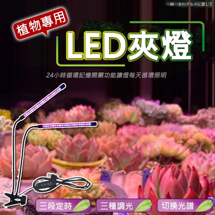 【輝鴻】LED可定時植物生長燈(單管)[PZF3424]