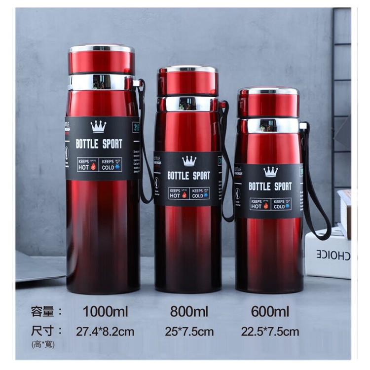 【輝鴻】316不鏽鋼真空長效保溫瓶(經典款1000ml)[PZF4100]