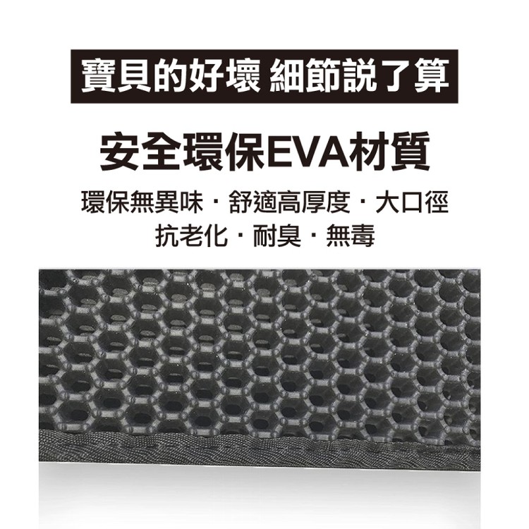 【輝鴻】寵物用雙層網格貓砂墊(大款)[PZF3374]
