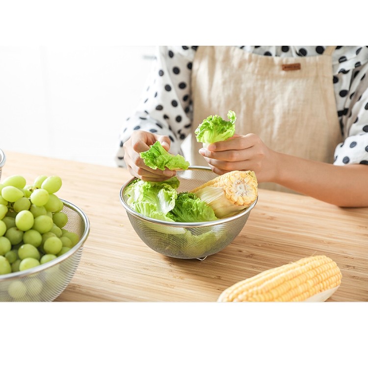 【輝鴻】六件組304不鏽鋼瀝水盆籃[PZF2420]