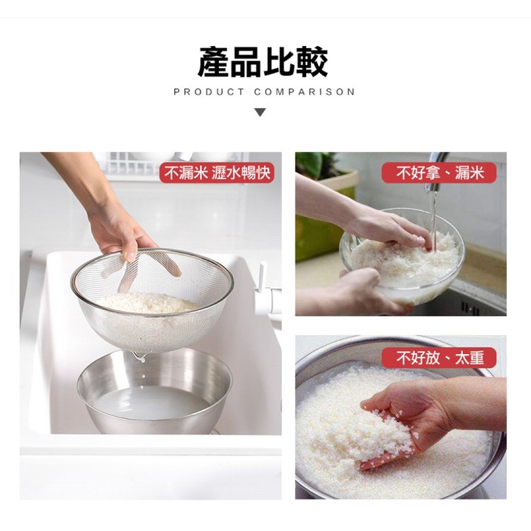 【輝鴻】六件組304不鏽鋼瀝水盆籃[PZF2420]