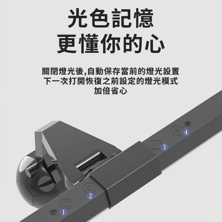 【輝鴻】三段調光可旋轉螢幕掛燈[PZF2699]