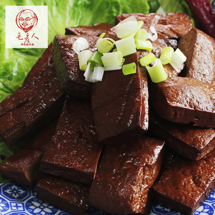 【毛彥人．秘釀甕滷味】蜂巢式爆漿豆干/新鮮製作/退冰即食