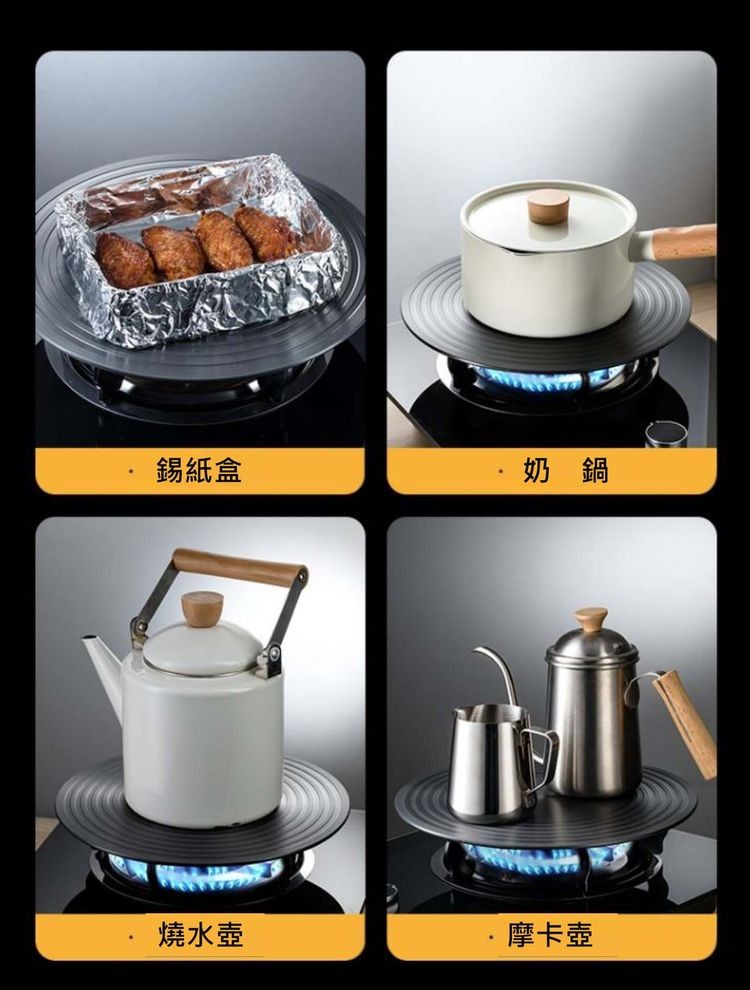 錫紙盒，燒水壺，摩卡壺。