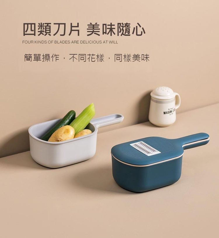 四類刀片 美味隨心，簡單操作,不同花樣,同樣美味。