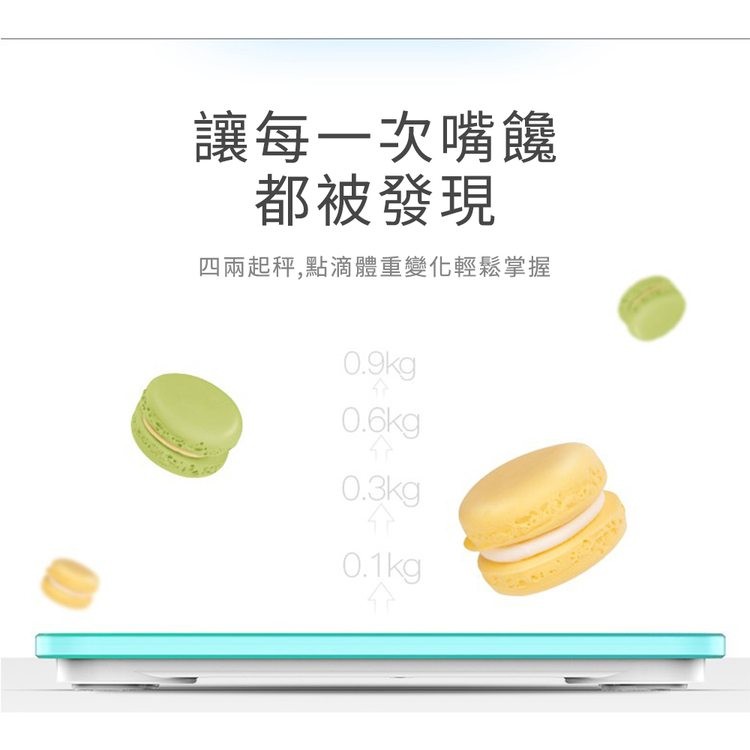 讓每一次嘴饞,都被發現,四兩起秤,點滴體重變輕鬆掌握。