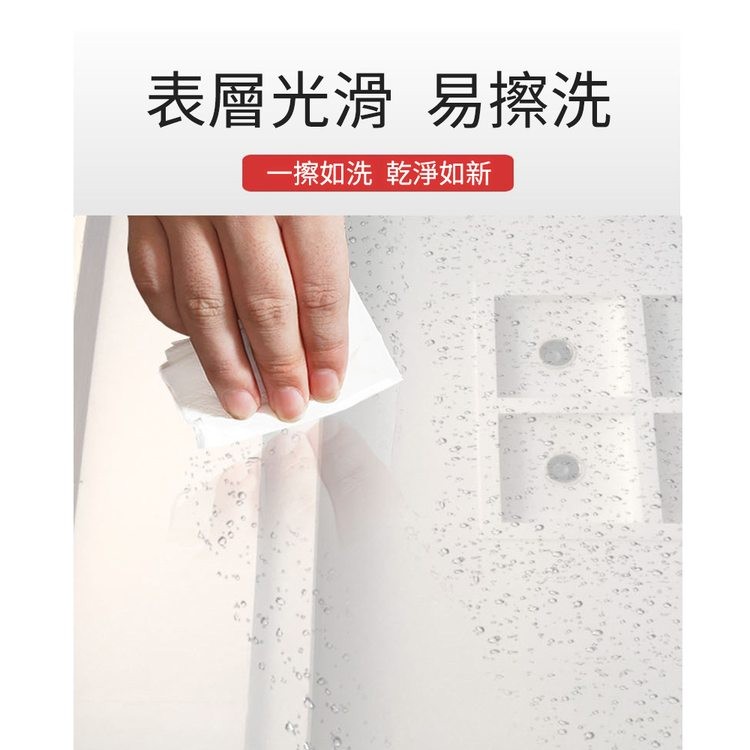 表層光滑 易擦洗,一擦如洗 乾淨如新。
