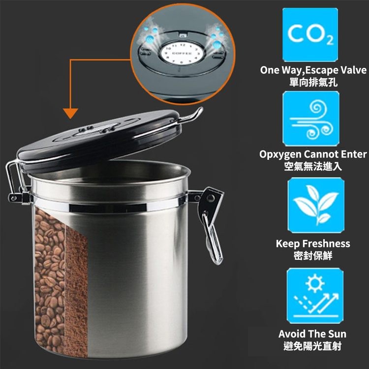 單向排氣孔,空氣無法進入,密封保鮮,避免陽光直射。