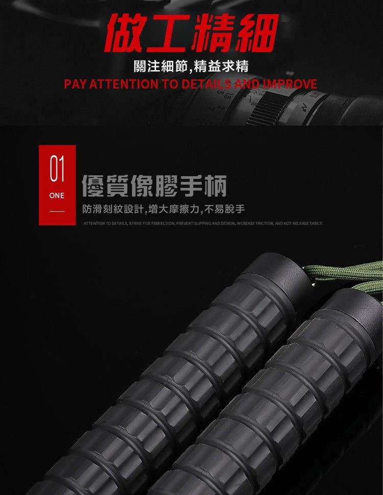 做工精細，關注細節,精益求精，優質像膠手柄，防滑刻紋設計,增大摩擦力,不易脫手。