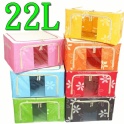 牛津布收納箱22L-40*30*20(橘)
