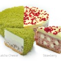 草莓抹抹茶乳酪蛋糕(6吋)