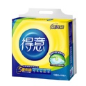 得意連續抽取式花紋衛生紙