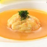 高纖 蝦球南瓜湯