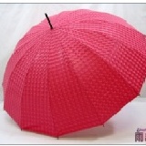 【雨傘王】《潮流長傘》☆ 史上最潮-粉色潮流 ☆ 立體珠光傘布~超拉風必備聖品 本站所有商品任選湊滿20支以上即可享390元團購價！