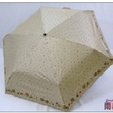 【雨傘王】《點點小碎花-米色小碎花》☆ 超細鋼筆傘 ☆ 超細！超防曬！超抗風！ 本站所有商品任選湊滿20支以上即可享340元團購價！ 特價：$340