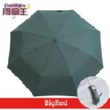 【雨傘王】《BigRed 威力男仕傘-威力綠》☆ 超大傘面+自動開收 ☆ Man，Power！ 本站所有商品任選湊滿20支以上即可享540元團購價！