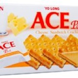 《CROWN》ACE 起司夾心餅乾(125g) 效期 2018/12/13