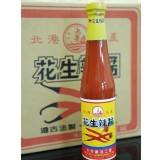大芳-花生辣醬-玻璃瓶裝410ml 全素