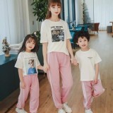 大人款 防蚊蟲防曬防蚊燈籠褲-粉