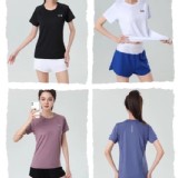 原單女款速乾運動短袖（有腰身）