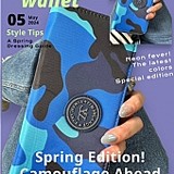 💫Velamtino 長型女用防水尼龍布材質雙拉鍊包覆型